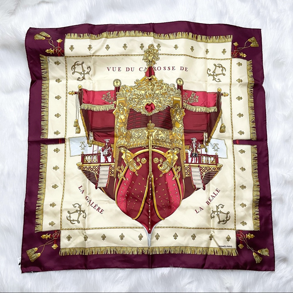 Hermes Silk Scarf (Authenticated)